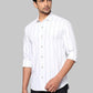 Park Avenue White Casual Shirt 