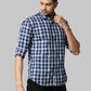 Park Avenue Green Casual Shirt 