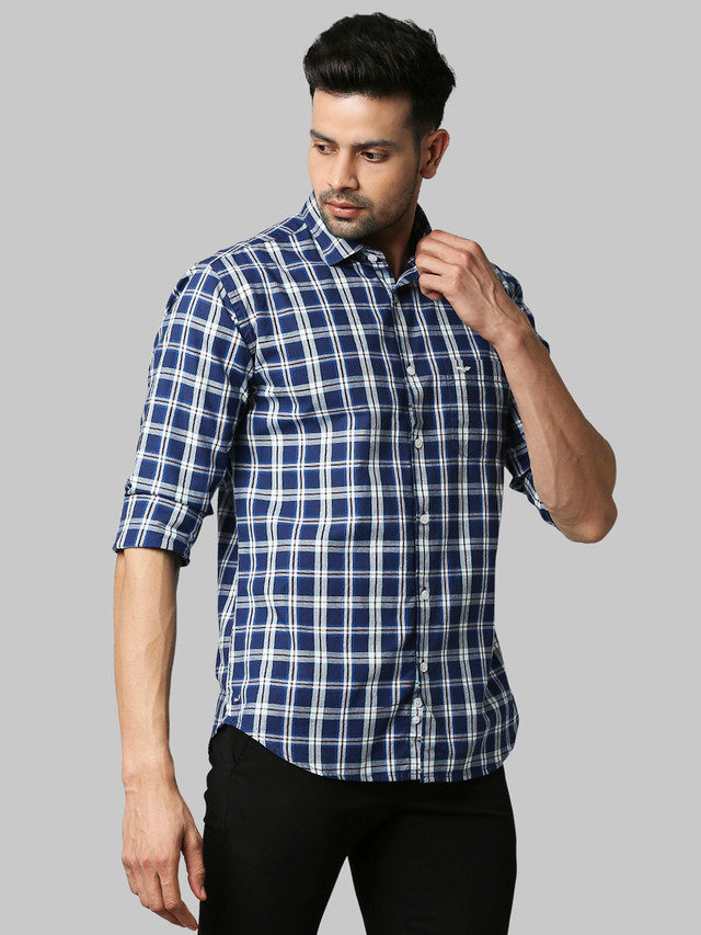 Park Avenue Green Casual Shirt 