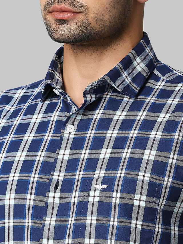 Park Avenue Green Casual Shirt 