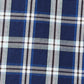 Park Avenue Blue Checks Slim Fit Cotton Casual Shirt