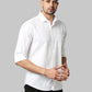 Park Avenue White Casual Shirt 