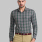 Park Avenue Grey Casual Shirt 