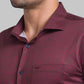 Park Avenue Red Casual Shirt