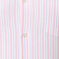 Park Avenue Men White Striped Slim Fit Cotton Casual Shirt