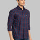 Park Avenue Red Casual Shirt 