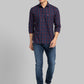 Park Avenue Red Casual Shirt 