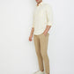 Men Slim Fit Grey Chinos
