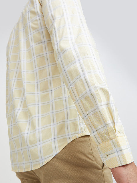 Men Slim Fit Grey Chinos