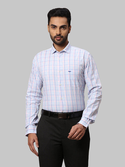 Park Avenue Blue Casual Shirt