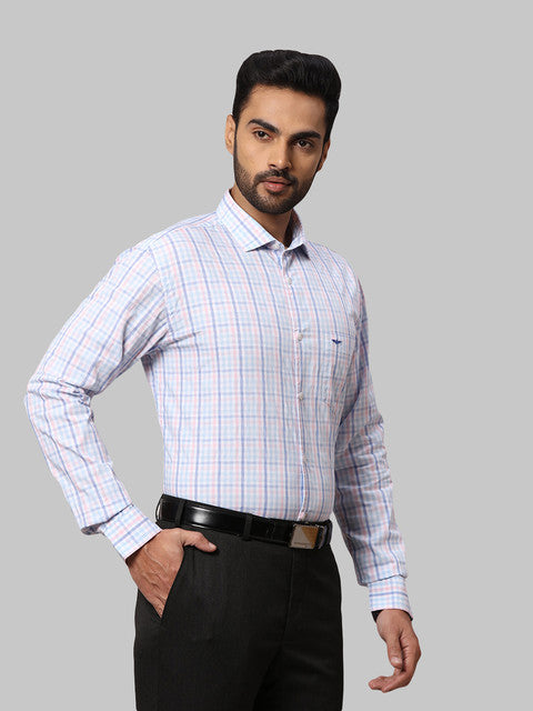 Park Avenue Blue Casual Shirt