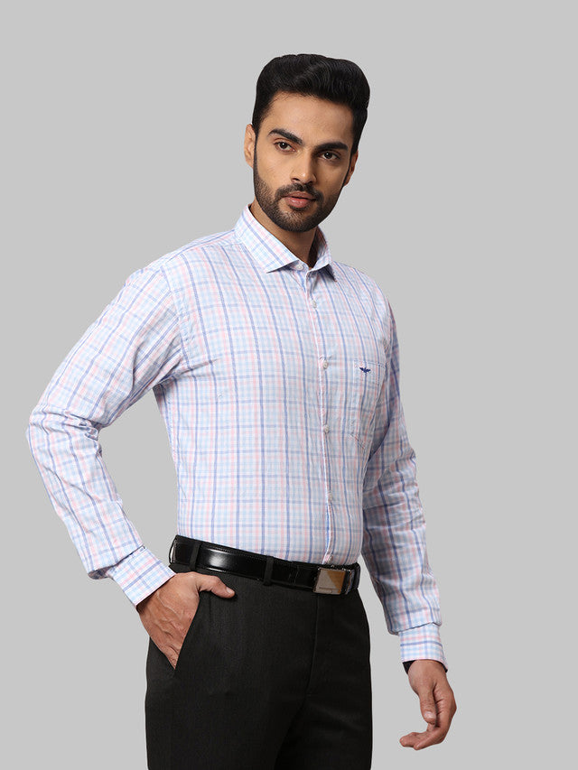 Park Avenue Blue Casual Shirt 