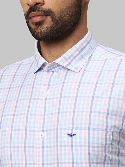 Park Avenue Blue Casual Shirt