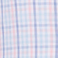 Park Avenue Blue Checks Slim Fit Cotton Casual Shirt