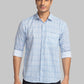 Park Avenue Blue Casual Shirt 