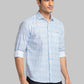 Park Avenue Blue Casual Shirt 