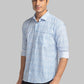 Park Avenue Blue Casual Shirt 