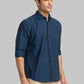 Park Avenue Blue Casual Shirt 