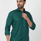 Park Avenue Green Casual Shirt