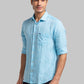 Park Avenue Blue Casual Shirt 