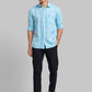 Park Avenue Blue Casual Shirt 