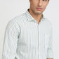 Men Slim Fit Light Yellow Shirt