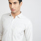 Men Slim Fit Light Maroon Shirt