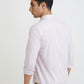 Men Slim Fit Light Green Shirt