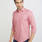 Men Slim Fit Blue Shirt