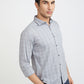 Men Slim Fit Light Blue Shirt