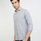 Men Slim Fit Light Blue Shirt