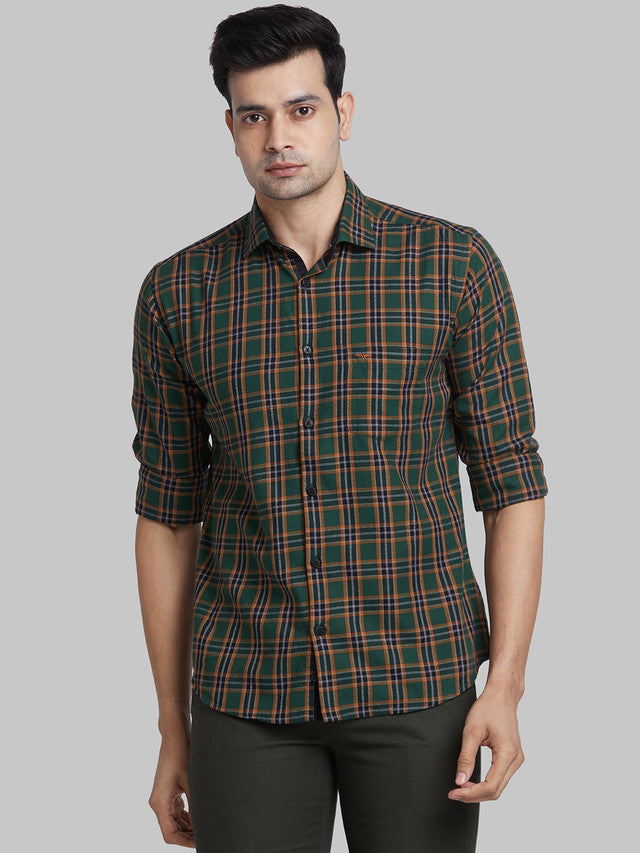 Park Avenue Green Shirt