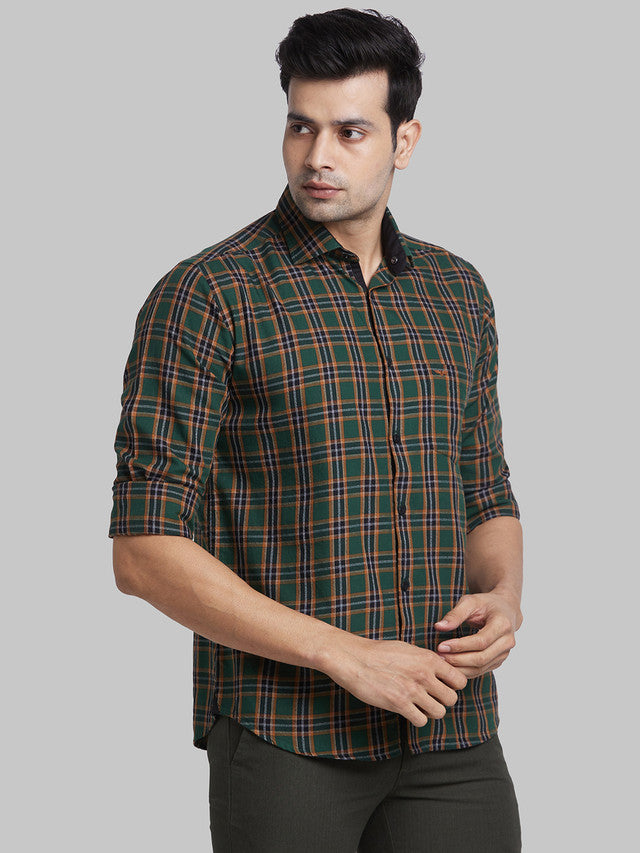 Park Avenue Green Shirt