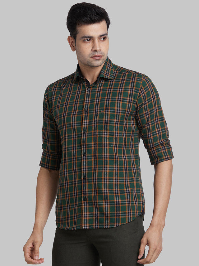 Park Avenue Green Shirt