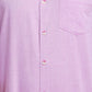 Park Avenue Men Purple Solid Slim Fit Cotton Casual Shirt