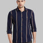 Park Avenue Blue Casual Shirt 