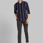 Park Avenue Blue Casual Shirt 