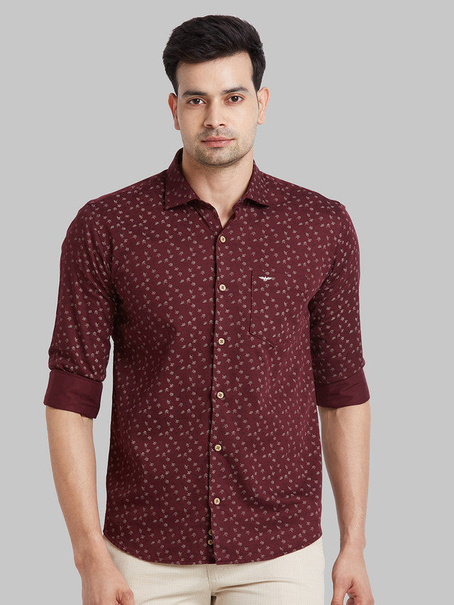 Park Avenue Maroon Shirt