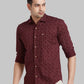 Park Avenue Maroon Shirt