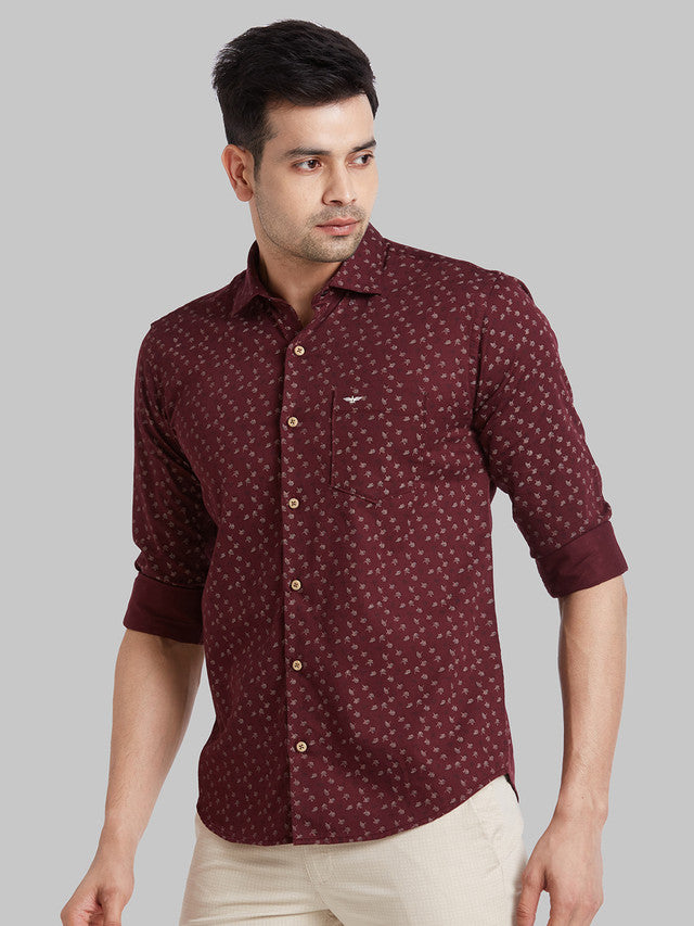 Park Avenue Maroon Shirt