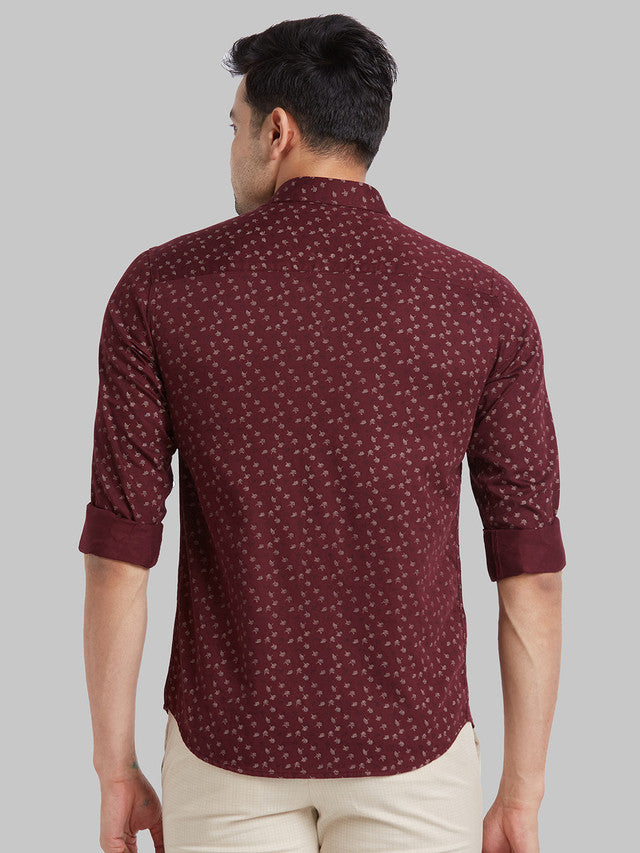 Park Avenue Maroon Shirt