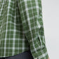 Men Blue Slim Fit Checks  Cotton   Shirts