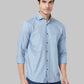 Park Avenue Blue Casual Shirt 