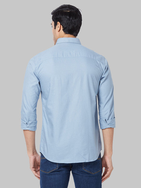 Park Avenue Blue Casual Shirt 