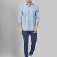 Park Avenue Blue Casual Shirt 