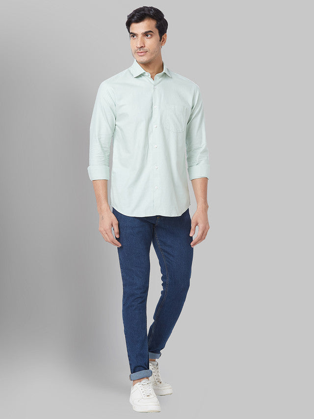 Park Avenue Green Shirt