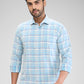 Park Avenue Blue Casual Shirt 