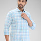 Park Avenue Blue Casual Shirt 