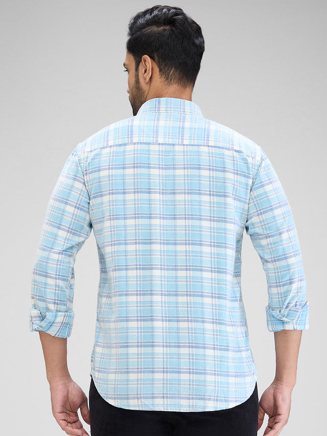 Park Avenue Blue Casual Shirt 