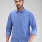 Park Avenue Blue Casual Shirt 